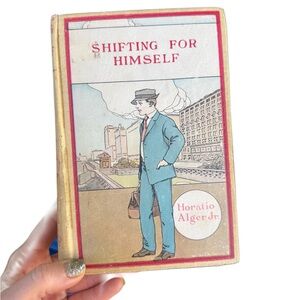 Vintage 'Shifting for Himself' Book by Horatio Alger Jr.